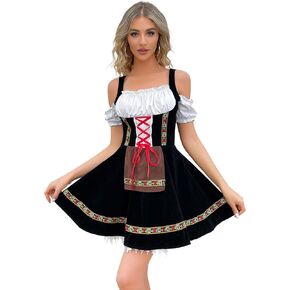 أزياء JMXITI Oktoberfest فساتين النساء المثيرة لمهرجان أكتوبر التقليدية 2023 ملابس مهرجان أكتوبر لمهرجان أكتوبر الألماني البافاري in Kuwait