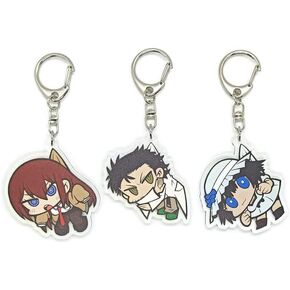Inc. - Set of 3 Steins Gate Acrylic Keychain Rintarou Okabe, Kurisu Makise, Mayuri Shiina v2