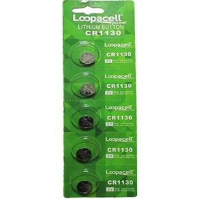 Loopacell 5 CR1130 Lithium 3 Volt Cell Batteries
