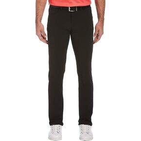 PGA TOUR Men's Flat Front 5-Pocket Stretch Golf Pant with Active Waistband (Waist Size 30-44 Big & Tall)