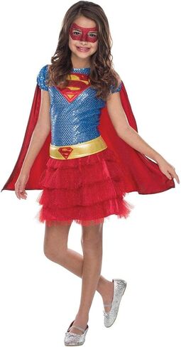 زي الأطفال من Rubie's DC Superheroes Supergirl الترتر، مقاس متوسط in Saudi Arabia