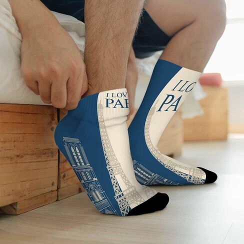 Unisex Socks Funny Socks Gifts for Women Mens Novelty Crew Socks in Saudi Arabia