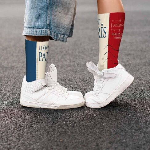 Unisex Socks Funny Socks Gifts for Women Mens Novelty Crew Socks in Saudi Arabia
