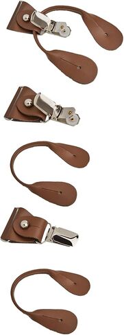Jacob Alexander Boys' Seersucker Striped Pattern Suspenders in Saudi Arabia