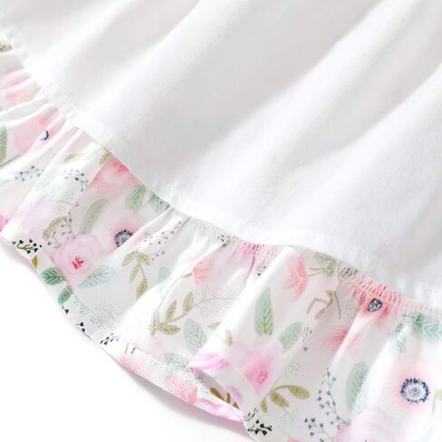 Flofallzique Floral Girls Tea Party Dress Summer Vintage Backless Kids Halter Beach Sundress in Saudi Arabia