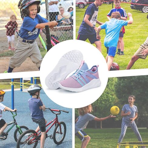 رنسايد حذاء رياضي للاطفال برباط للجري والتنس للاولاد والبنات (للاطفال الصغار/الاطفال الصغار/الاطفال الكبار) in Kuwait