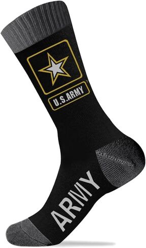 U.S Military Army Socks Men's Cotton Crew Athletic Socks, Multipairs basketball socks absorb sweat and breathable sports socks- one Pair in Kuwait