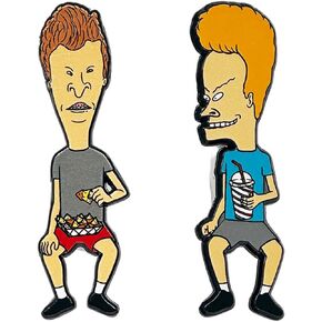 Beavis and Butt-head x Zen Monkey Studios "Eating is cool." Collectible Enamel Pinset