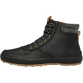 حذاء نسائي كاجوال من Keds Scout Iii Thinsulate Splash للكاحل - أسود