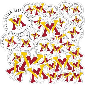 Desert Cactus Virginia Military Institute Sticker VMI Keydets Stickers Vinyl Decals Laptop Water Bottle Car Scrapbook T1 (Type 1-1)