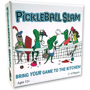 Pickleball Slam- The Card Game for Families or Parties, Slang & Strategy, Fun Game for Kids, Teens and Adults, The Perfect Pickleball Gift, No Pickleball Experience Required