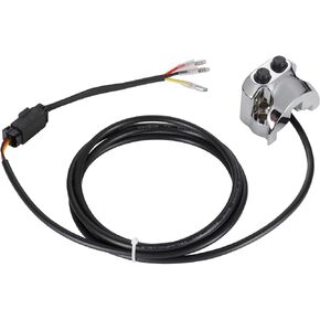 1" Handlebar Air Ride Switches Suspension Control for Harley Sportster Dyna V-Rod with AERO and AERO-A System Models, Chrome