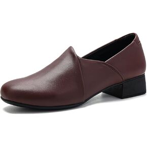 UZB Loafers for Women Dress Shoes Slip On Shoes Low Heel Casual Work Office Dressy Shoes