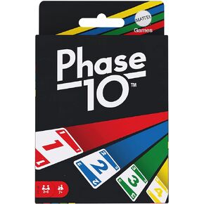 Mattel Games FPW38 Phase 10 Card Game (Packaging May Vary)