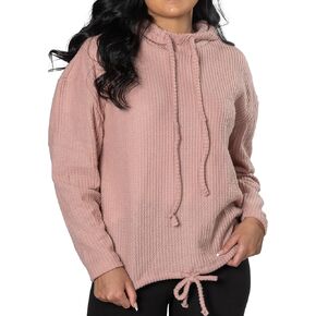 Ebb & Flow Hooded Sweater Pink