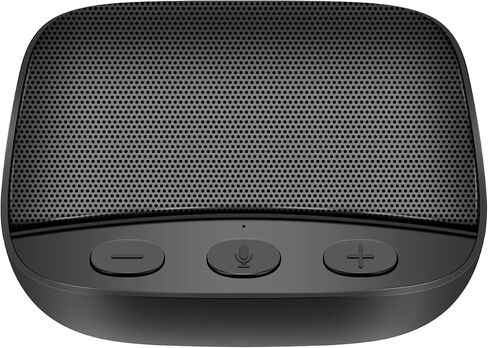 Conference Microphone Omnidirectional USB Speakerphone, 4 AI Mics 360° Voice Pickup, Noise Reduction, Compatible with Leading Software in Saudi Arabia