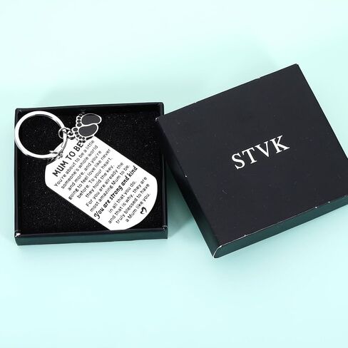 New Mom Gifts Expectant Gift - Mothers Day Gifts, Mommy Mom To Be Keychain for Women, Baby Shower Gifts, Pregnancy Pregnant Gifts for First Time Mom, Baby Announcement Gift, Gifts for New Mothers in Saudi Arabia