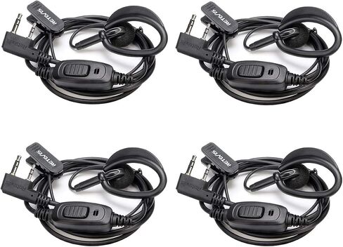 Retevis RT68 Walkie Talkie Earpiece with Mic, for RT22/RT21/H777/RT27/RT68H in Kuwait
