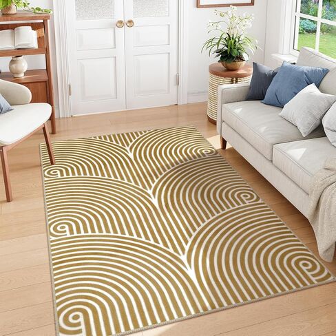 OJIA Modern Kitchen Runner Rug 2'x8' Washable Rug Runner Non-Slip Soft Hallyway Runner Rugs, Boho Bedroom Rug Gray Carpet Runners for Entryway Bathroom Laundry Room Foyer in Saudi Arabia