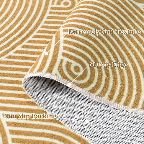 OJIA Modern Kitchen Runner Rug 2'x8' Washable Rug Runner Non-Slip Soft Hallyway Runner Rugs, Boho Bedroom Rug Gray Carpet Runners for Entryway Bathroom Laundry Room Foyer in Saudi Arabia