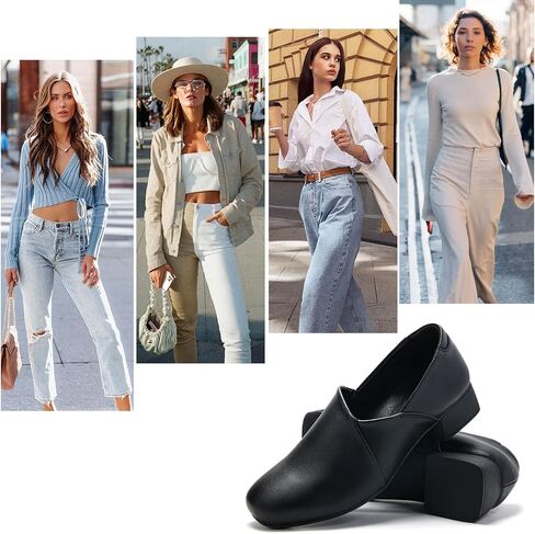 UZB Loafers for Women Dress Shoes Slip On Shoes Low Heel Casual Work Office Dressy Shoes in Saudi Arabia