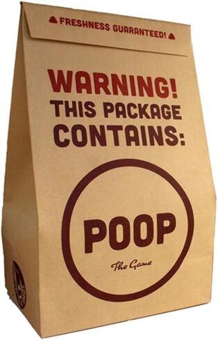 Poop: The Game Brown Bag Combo - Family-Friendly Board Games - Adult Games for Game Night - Card Games for Adults, Teens & Kids (2-5 Players) in Saudi Arabia
