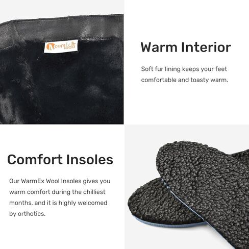 حذاء نسائي مريح للركبة مقاوم للماء للشتاء من نيكول in Kuwait