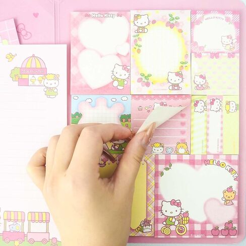 مجموعة 15 قطعة من الملاحظات اللاصقة اللطيفة، كتاب مذكرات لاصق Kawaii، ملاحظات لاصقة على شكل حيوانات، وسادات مذكرات أنيمي، وسادات ملاحظات لاصقة مضحكة للوازم المكتبية (K) in Kuwait