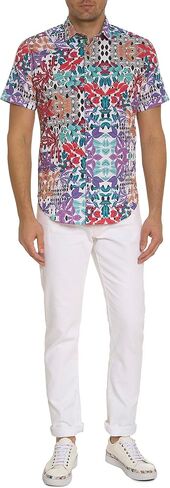 Robert Graham Men's Studio 54 S/S Woven Shirt in Saudi Arabia