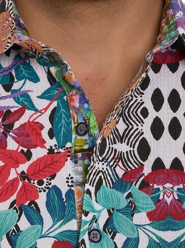 Robert Graham Men's Studio 54 S/S Woven Shirt in Saudi Arabia