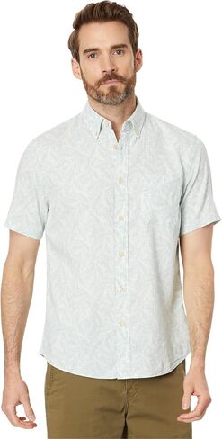 Faherty Men's Short Sleeve Breeze Shirt in Saudi Arabia