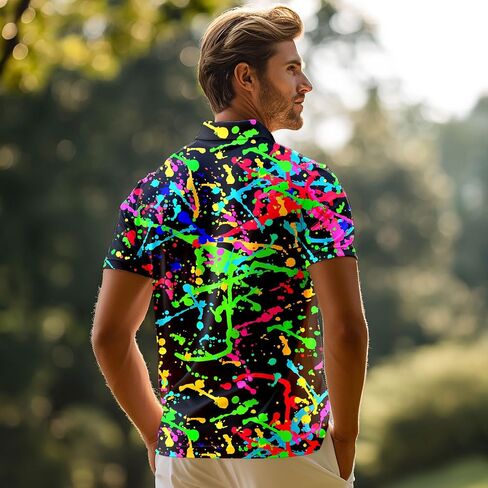 Funny Golf Shirts for Men,Hawaiian Golf Shirts Short Sleeve Dry Fit,Golf Gifts for Men in Saudi Arabia