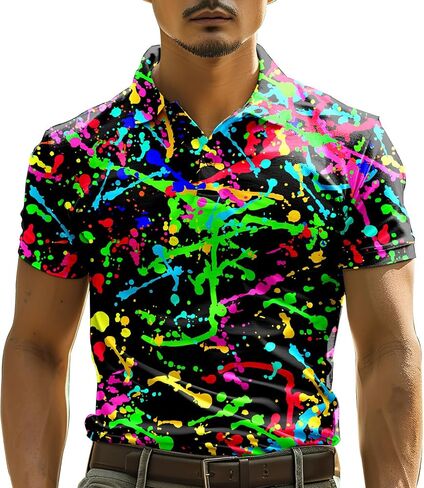 Funny Golf Shirts for Men,Hawaiian Golf Shirts Short Sleeve Dry Fit,Golf Gifts for Men in Saudi Arabia