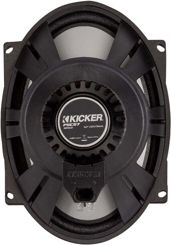مكبرات صوت محورية بديلة KICKER 48PSC574 PSC574 مقاس 5 × 7 بوصة، 4 أوم متوافقة مع دراجات هارلي النارية، زوج in Saudi Arabia