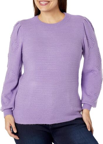 Avenue Women's Plus Size Sweater Nicky Pompom in Saudi Arabia