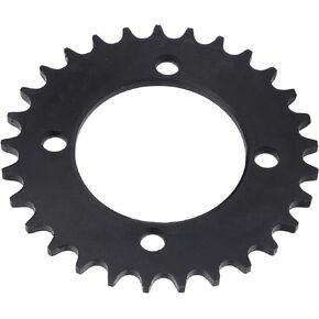 Alomejor Freewheel 29 Teeth Four?Hole 420 Rear Steel Bike Freewheel Chain Sprocket for Electric Tricycle Parts 420?29T
