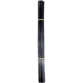 High Density Polyethylene HDPE Plastic Welding Rod, 1/8" diameter, 52 ft., Black