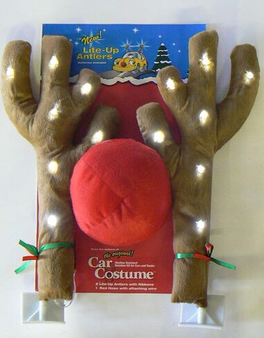 Original Reindeer Vehicle Costume with Jingle Bells in Saudi Arabia