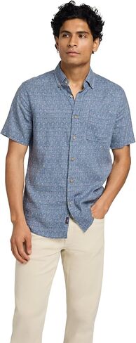 Faherty Men's Short Sleeve Breeze Shirt in Saudi Arabia