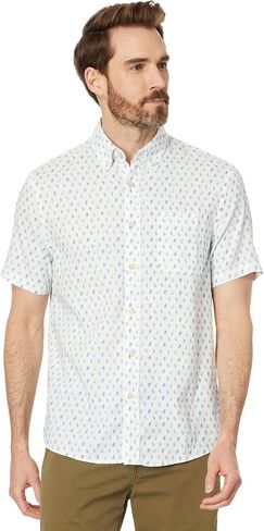 Faherty Men's Short Sleeve Breeze Shirt in Saudi Arabia
