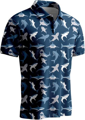 Funny Golf Shirts for Men,Hawaiian Golf Shirts Short Sleeve Dry Fit,Golf Gifts for Men in Saudi Arabia