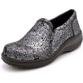 Womens Professional Nonslip Leather Upper Clog