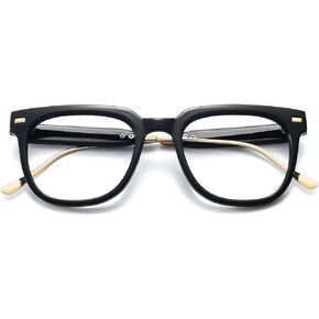 نظارات MEETSUN مربعة الشكل لحجب الضوء الأزرق للنساء، نظارات كمبيوتر عصرية، نظارات وهمية لمكافحة إجهاد العين والوهج فوق البنفسجية in Kuwait