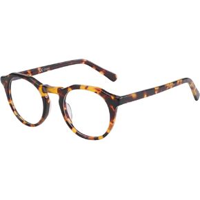 ZENOTTIC Blue Light Blocking Glasses Round Frame Anti Blue Ray Computer Game Eyeglasses Anti Eyestrain & UV Glare