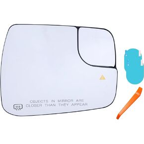 Passenger Side Mirror Glass Replacement For RAM 1500 2019-2024, Heated with BSD Without Auto Dimming 68402128AA, 68402120AA, 68402094AA, 68402126AA