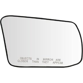 Driver Side Heated Mirror Glass with Rear Holder Fit for Nissan Altima Sentra 2013 2014 2015 2016 2017 2018, Left Side Mirror Glass Replace 963663TH0A