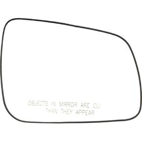 For Mitsubishi Lancer 2008-2014 Mirror Glass Passenger Side | Non-Heated | w/Backing Plate | Convex Glass Type | Replacement For 7632A636