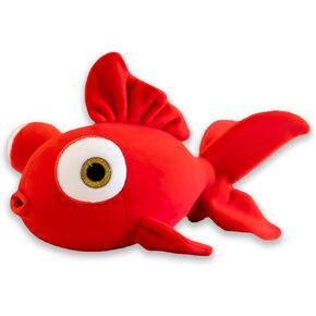 13.8" Goldfish Plush Stuffed Animal Soft Cute Goldfish Hug Doll Pillow Yellow