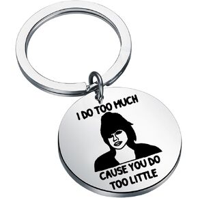 FAADBUK TV Show Inspired Keychain Traitors Fan Gift Traitors Lover Gift The Traitors Merchandise