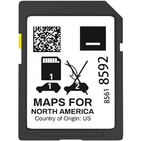 85618592 Latest 2023 GPS Navigation SD Card. Navigation Card Compatible with Acadia, Canyon, Sierra, Terrain, Yukon. Ct4 Ct5 Ct6. Enclave Encore. Coverage Area USA/CAN/MEX., Black